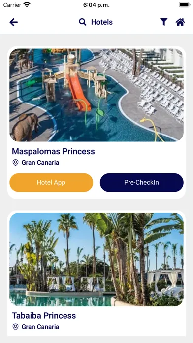 Princess Hotels & Resorts Ekran Görüntüleri