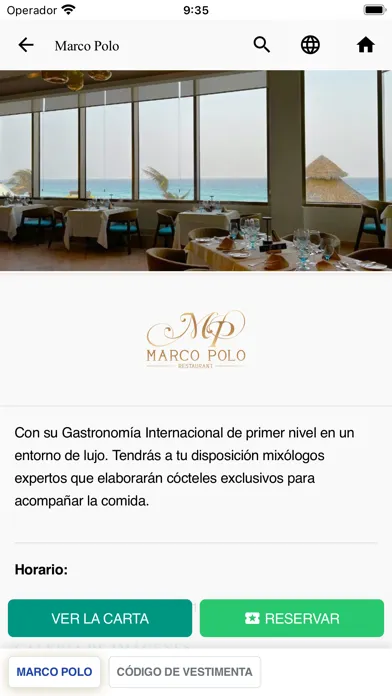 Screenshot di Hoteles Solaris Mexico