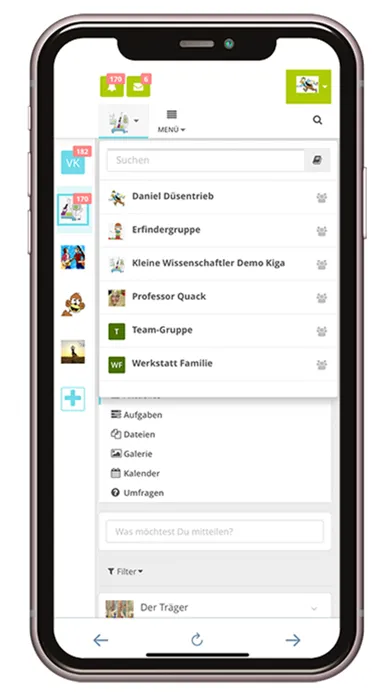Скриншоты GeKita-App