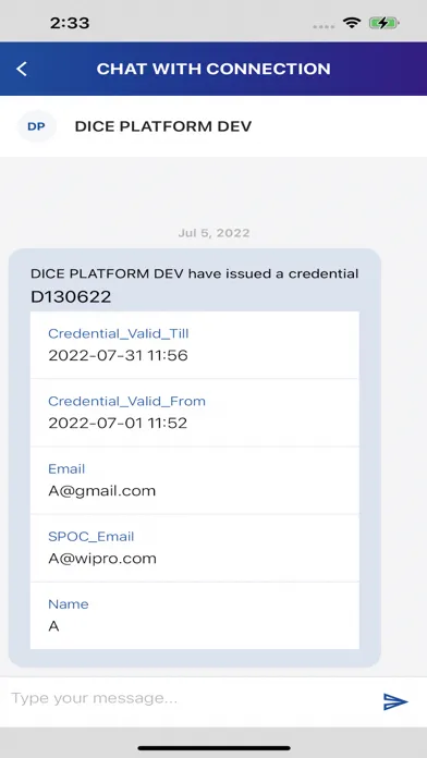 Wipro DICE ID應用截圖