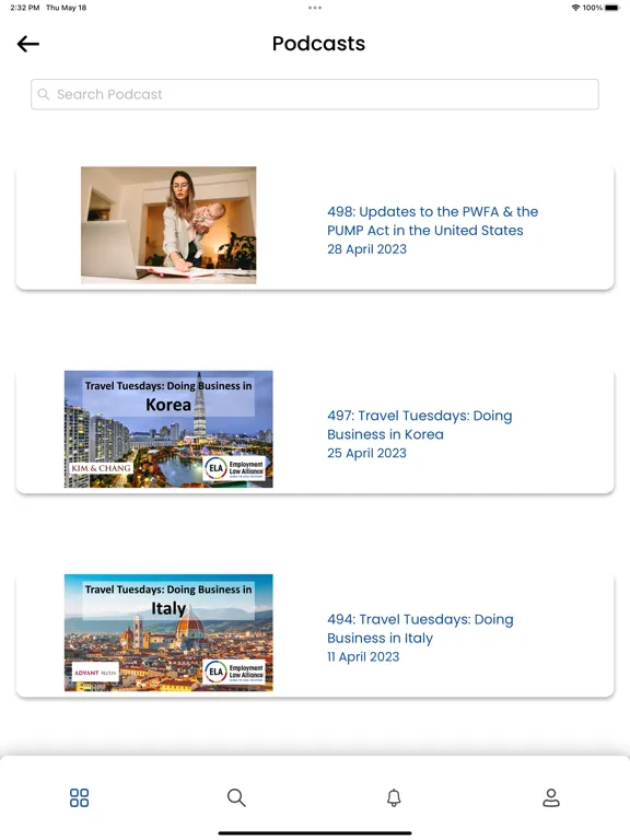 تصاویر Employment Law Alliance App iPad