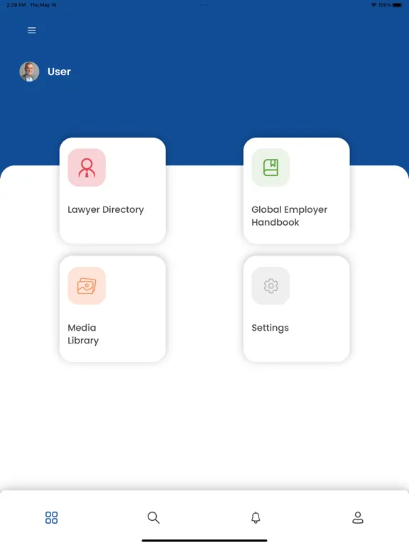تصاویر Employment Law Alliance App iPad