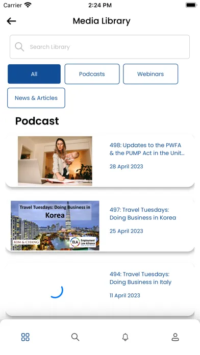 تصاویر Employment Law Alliance App