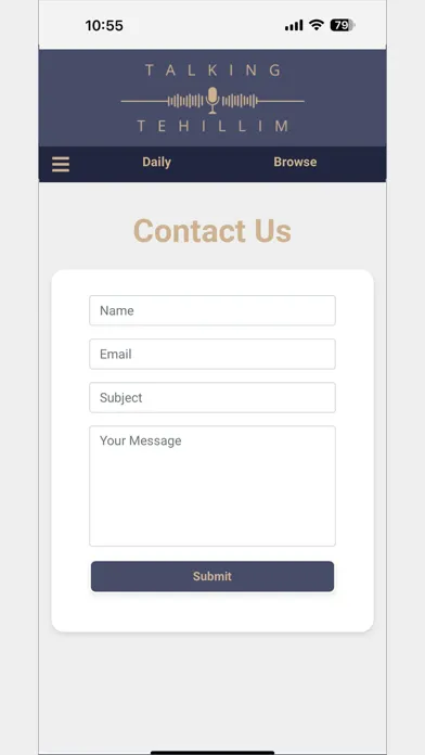 Talking Tehillim スクリーンショット
