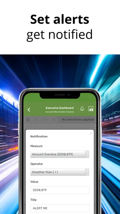 Ảnh chụp màn hình của uponBI for Qlik Sense