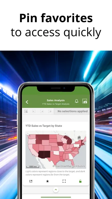 Ảnh chụp màn hình của uponBI for Qlik Sense