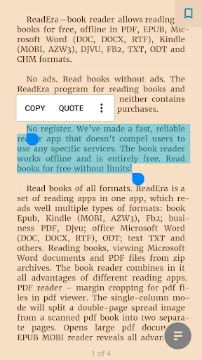 Скриншоты ReadEra – book reader pdf epub