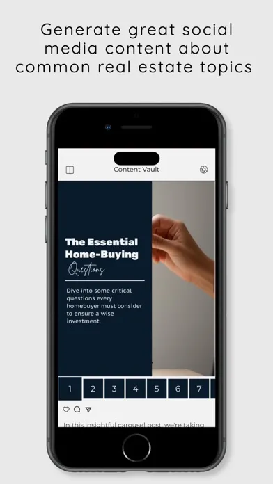 Realtor Content Factory Screenshots