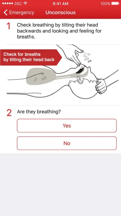 Captures d'écran de First Aid - Canadian Red Cross