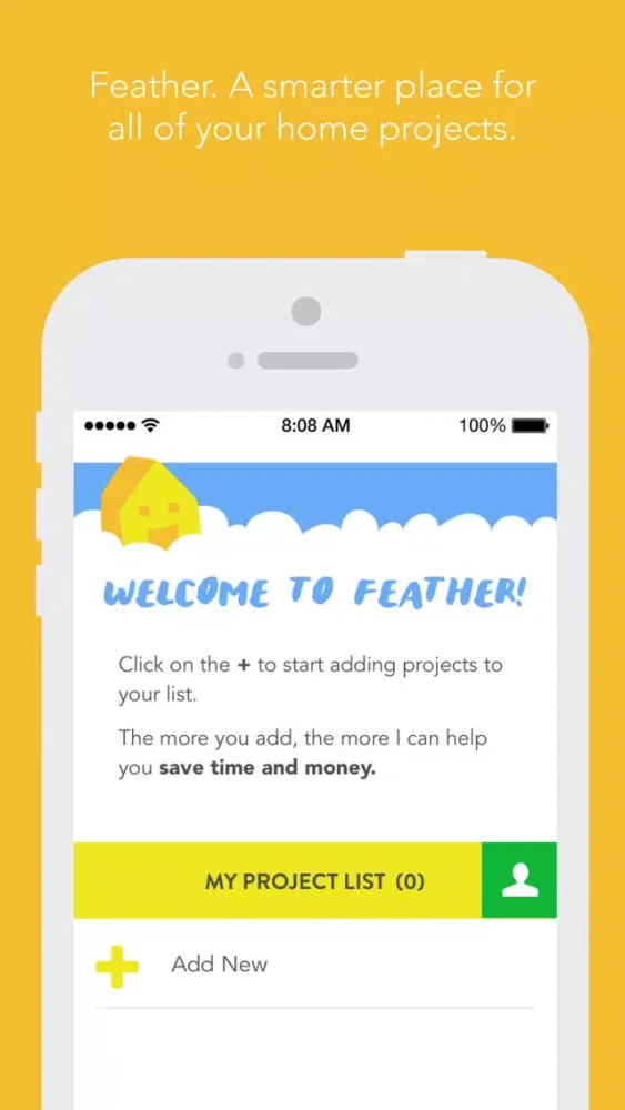 صور Feather. A smarter place for all of your home projects.
