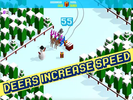 Snowy Slide: Save Christmas iPad  Screenshots