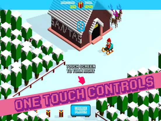 Snowy Slide: Save Christmas iPad  Screenshots