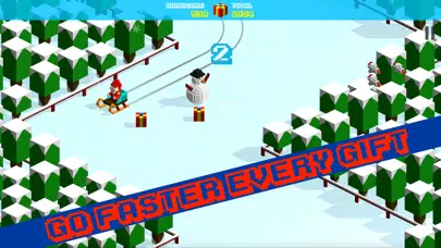 Snowy Slide: Save Christmas Screenshots