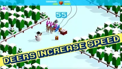 Snowy Slide: Save Christmas 스크린샷