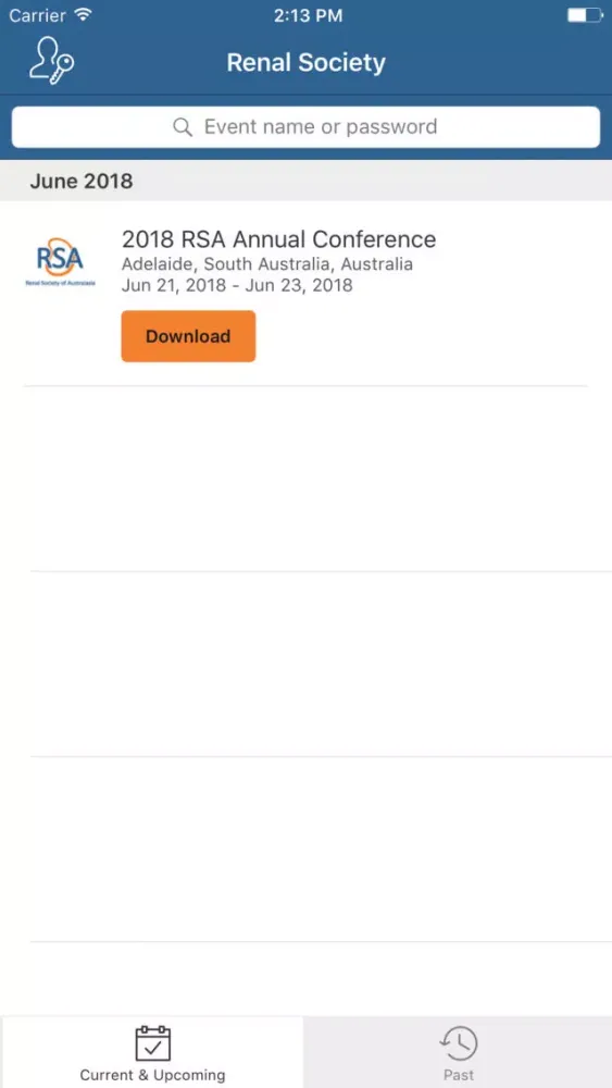 Renal Society Screenshots