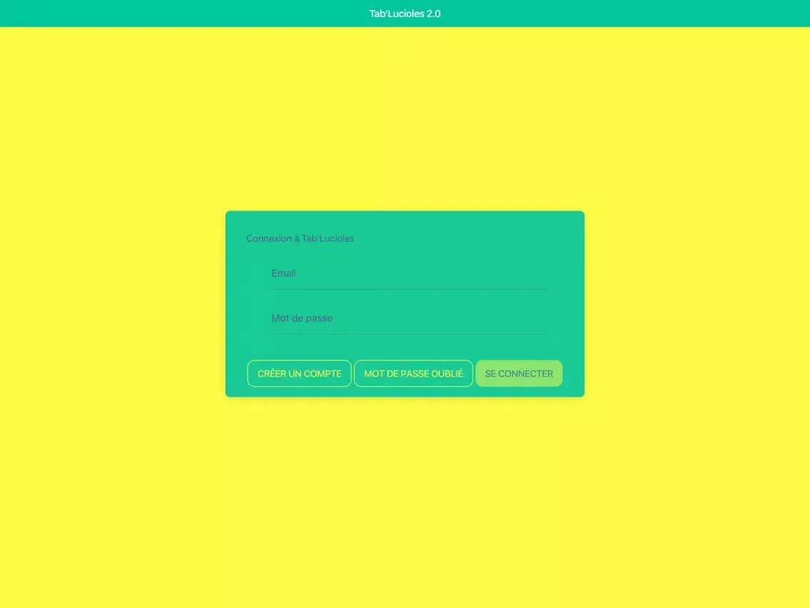 Tab'Lucioles 2.0 iPad  Screenshots
