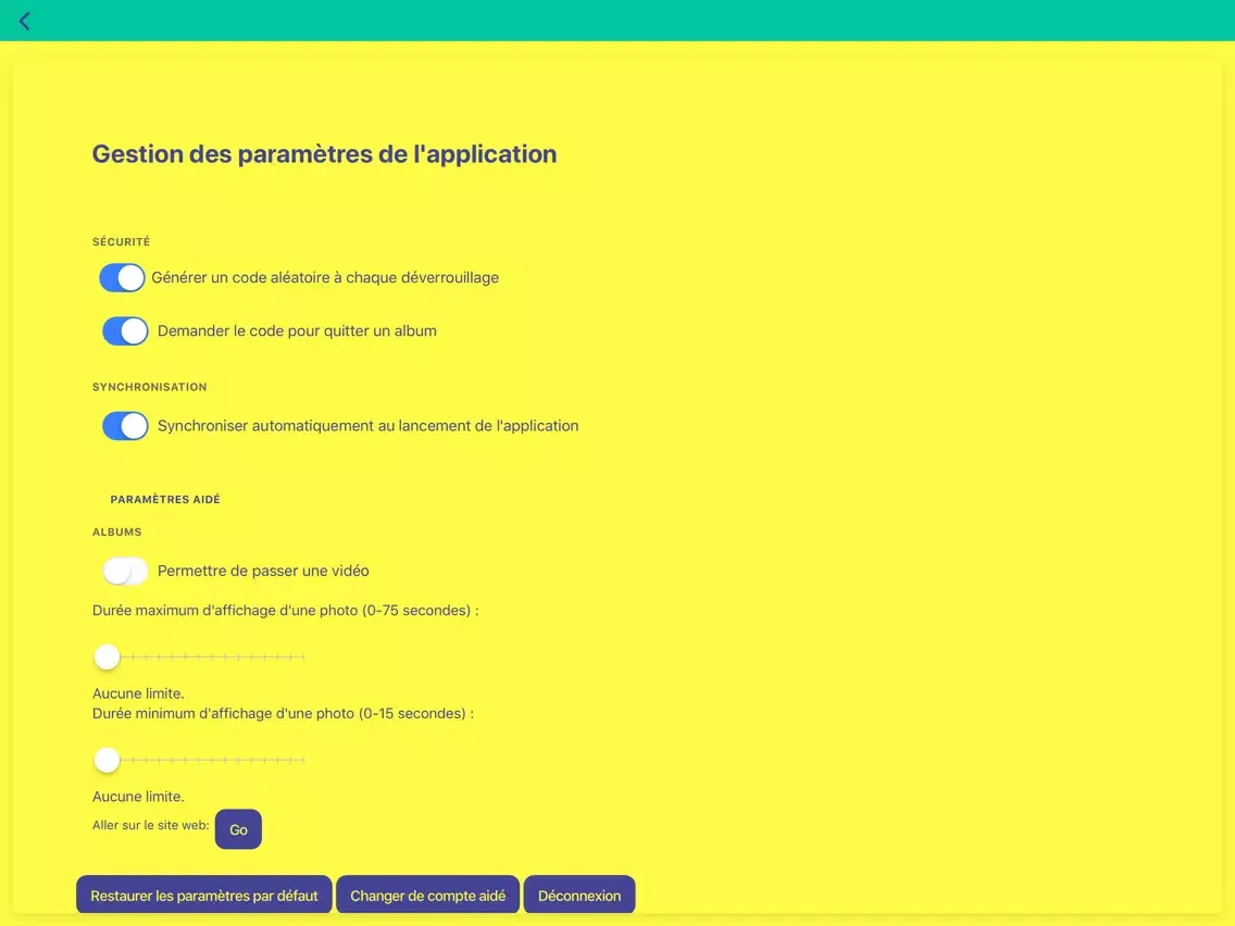 Tab'Lucioles 2.0 iPad  Screenshots