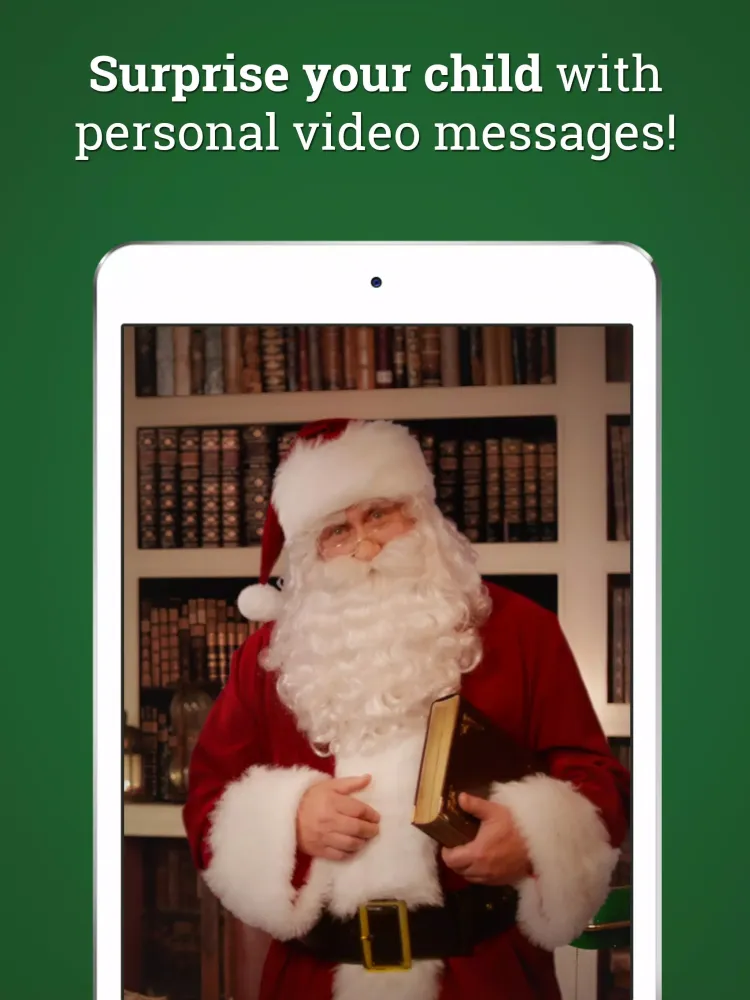 Zrzuty ekranu Message from Santa! video&call