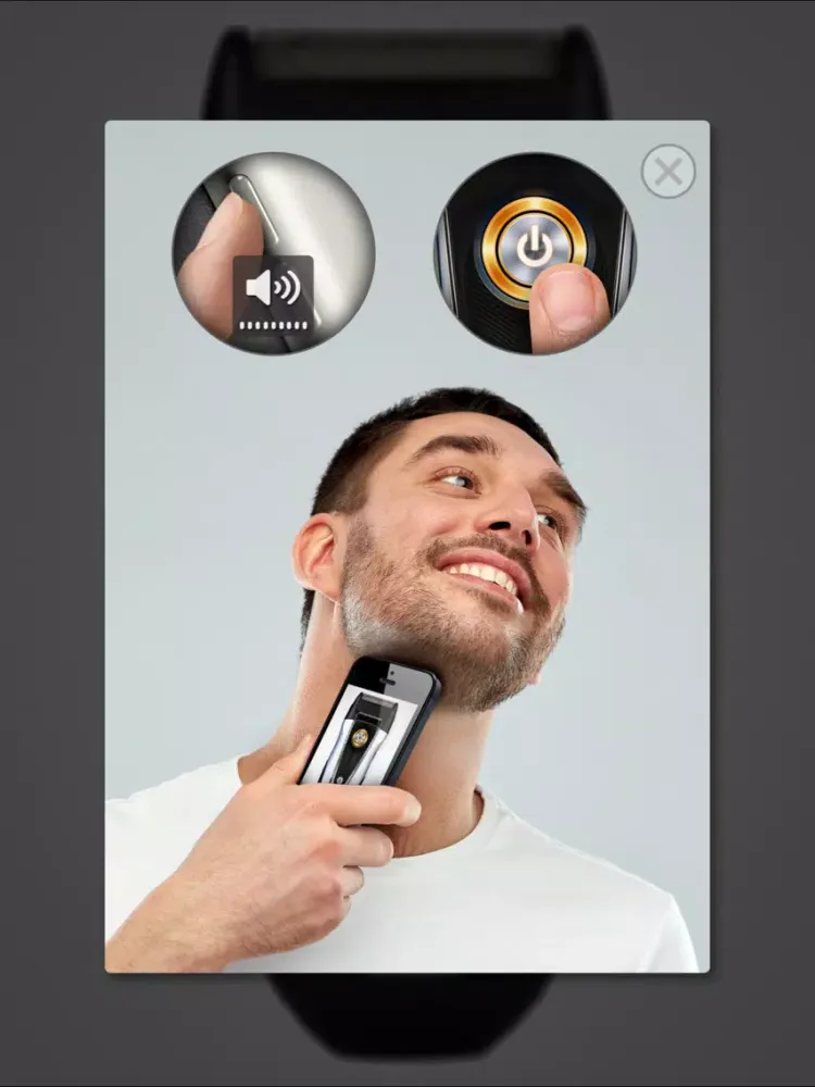 Tangkapan skrin Electric Razor Prank - Real Beard Trimmer and Shaver iPad 