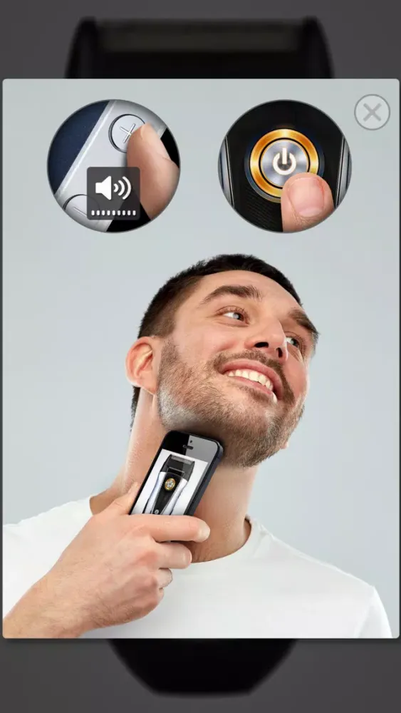 Tangkapan skrin Electric Razor Prank - Real Beard Trimmer and Shaver