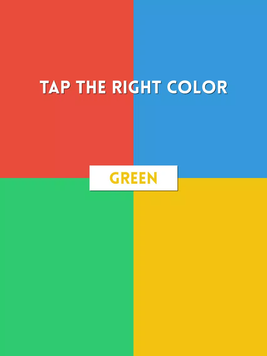 Ảnh chụp màn hình của Tap The Right Color! iPad 