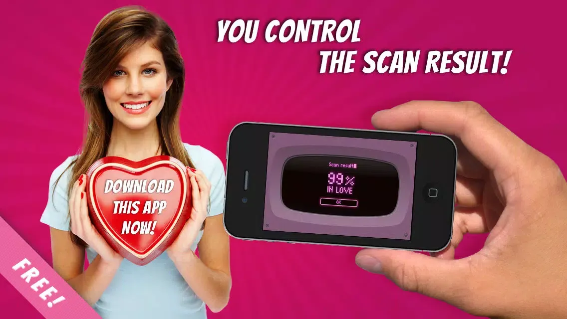Love Finger Scan & Match Calculator - the best free touch finger scanner to scan and test love compatibility Ekran Görüntüleri