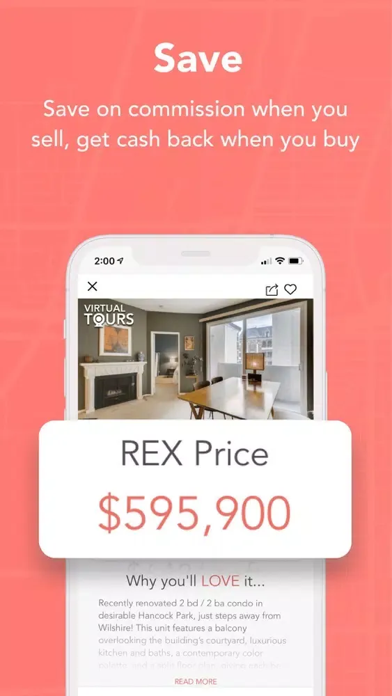Zrzuty ekranu REX Real Estate