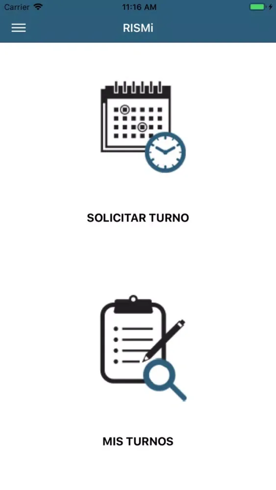 Capturas de pantalla de Turnos Online - RISMi Mnes