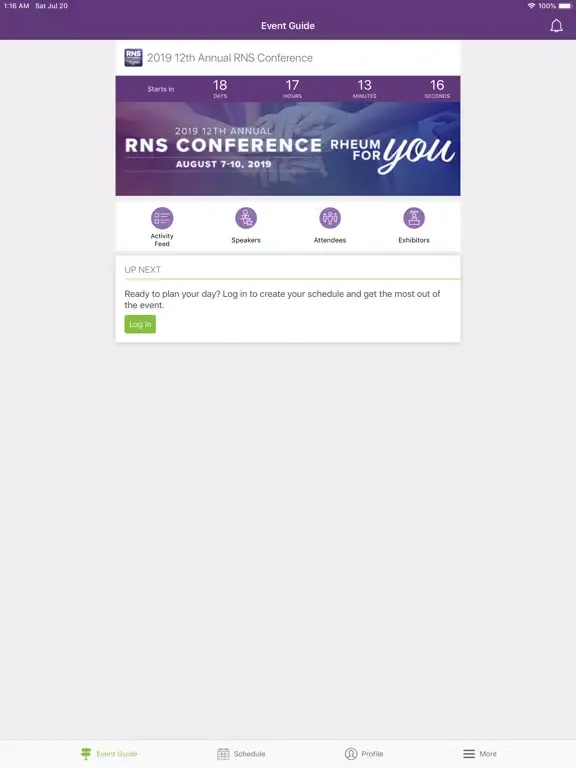 Captures d'écran de Rheumatology Nurses Society iPad 