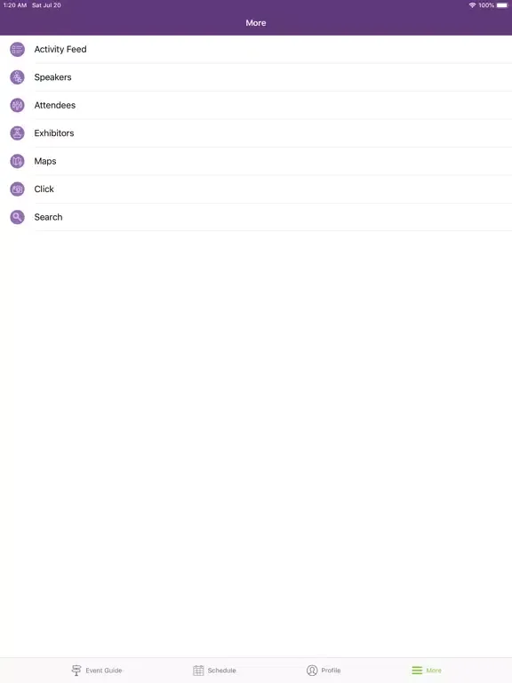 Captures d'écran de Rheumatology Nurses Society iPad 