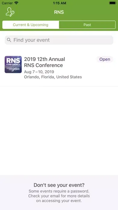 Captures d'écran de Rheumatology Nurses Society