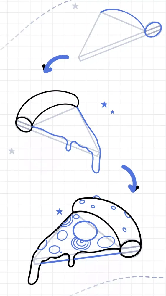 Tangkapan layar Learn to draw kawaii food