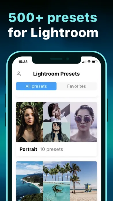 Presets & Filters - Filtry Screenshots