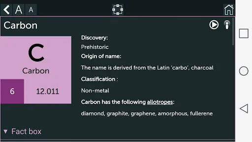 Periodic Table سکرین شاٹس