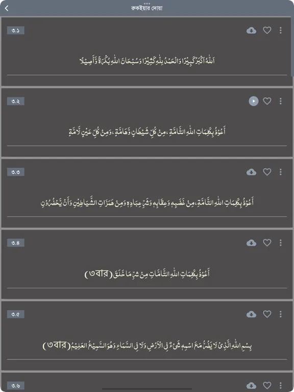 Captures d'écran de Ruqyah Ayat iPad 