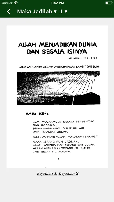 Komik Alkitab Bergambar Ekran Görüntüleri