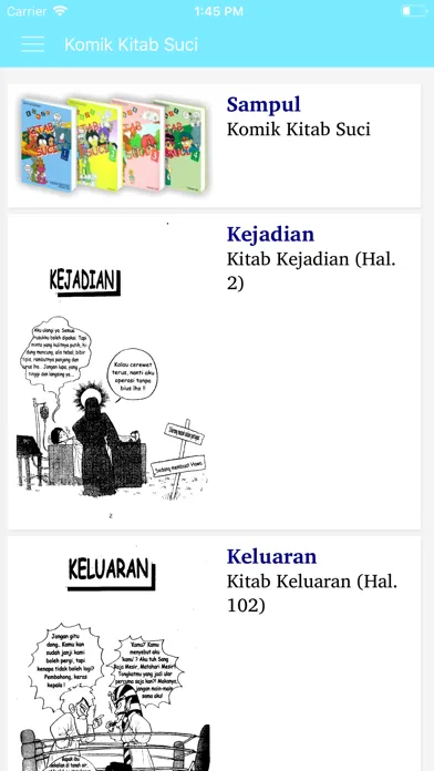 Komik Kitab Suci 스크린샷