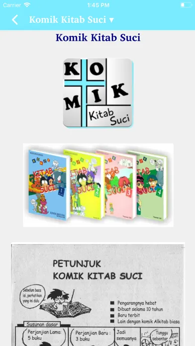 Komik Kitab Suci 스크린샷