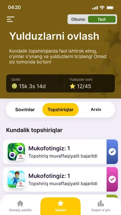 LUDITO Ekran Görüntüleri