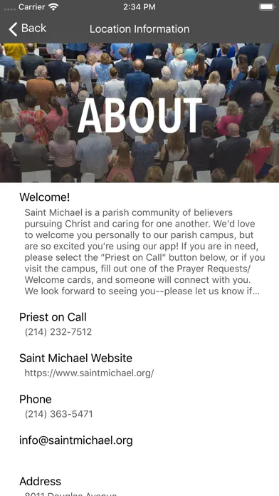 Capturas de tela do Saint Michael and All Angels