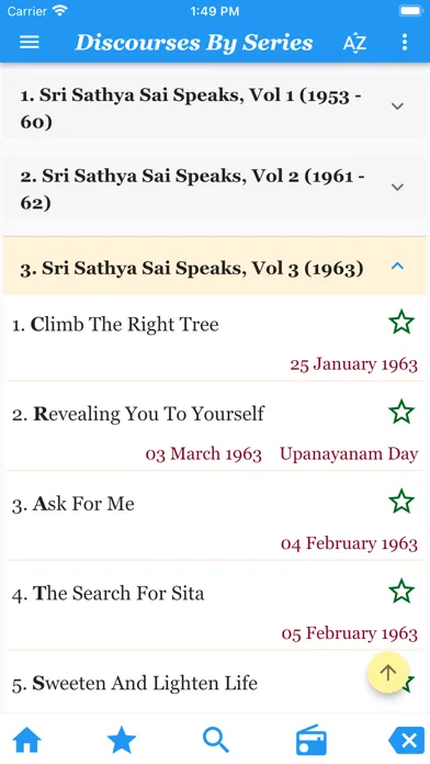 Sri Sathya Sai Speaks Screenshots