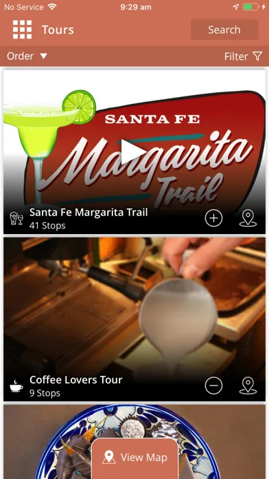 Tangkapan skrin Visit Santa Fe!
