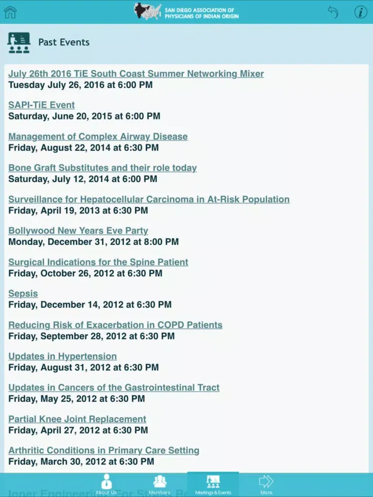 Zrzuty ekranu SAPI iPad