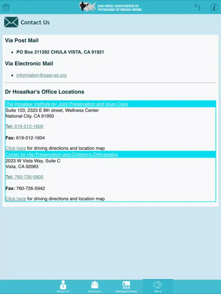Zrzuty ekranu SAPI iPad