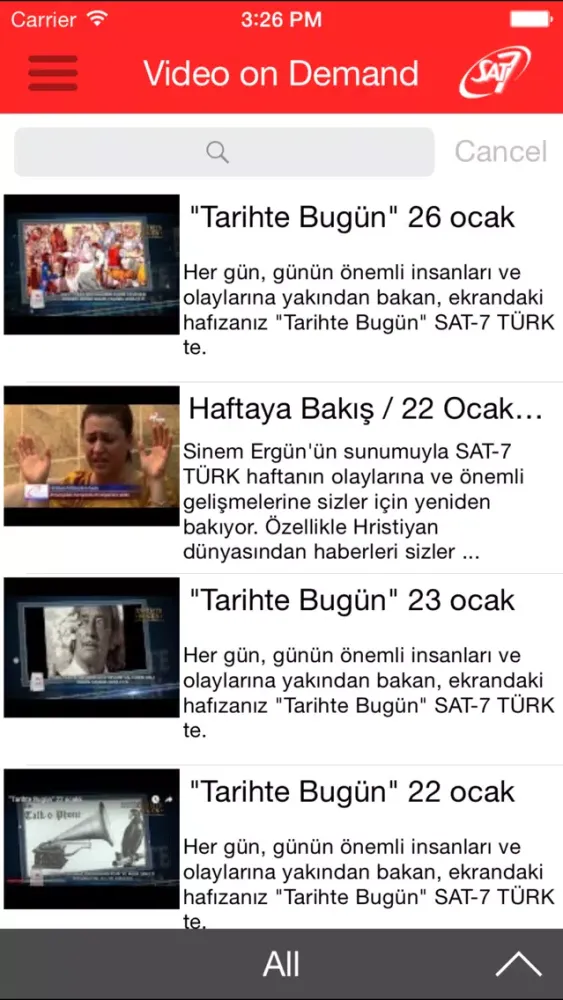 SAT-7 TURK স্ক্রিনশট