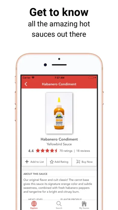 SauceBoss - Explore Hot Sauces سکرین شاٹس