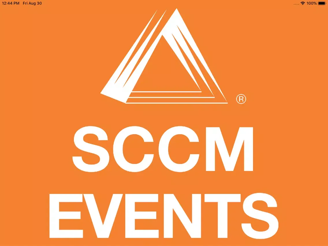 SCCM Events iPad  Screenshots