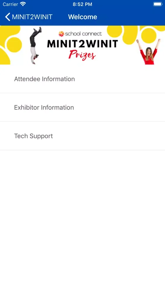 School Connect Event App Screenshots