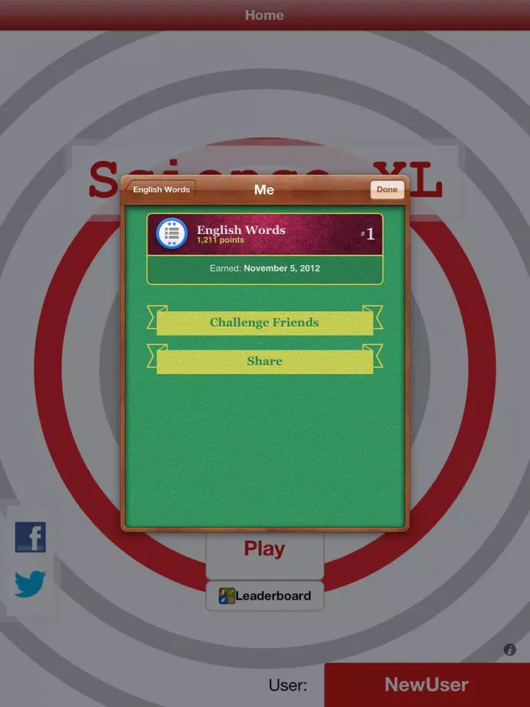 Test your Vocabulary with Science XL iPad  スクリーンショット