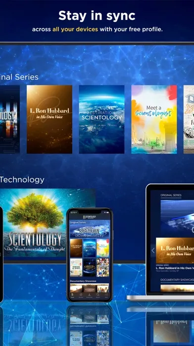 Scientology Network سکرین شاٹس